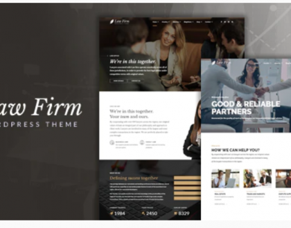 Law Firm - Attorney & Legal Website Design Theme