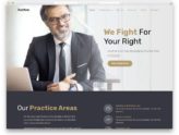Justice- Lawyer and Law Firm Website Design Theme